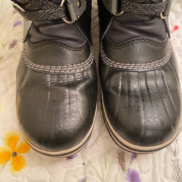 NWOT Sorel Tofino ll Boots Unisex Boy Girl SZ 3 Faux Fur Waterproof Cold Weather - Picture 6 of 14